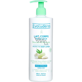 Evoluderm Douceur d Amande body lotion with almond milk and shea butter 500 ml