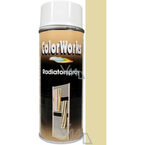 Color Works Radiatorspray alkyd lacquer ivory 400 ml spray