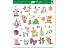 Room Decor Window film without glue 30 x 33,5 cm Lantern