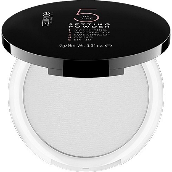 Catrice 5 in 1 Setting Powder 5in1 fixing powder 010 Transparent 9 g