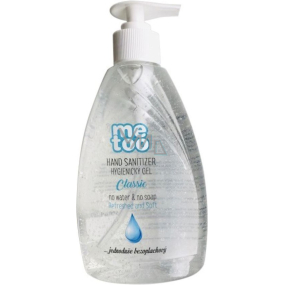 Me Too Classic hygienic hand gel 66% alcohol 500 ml dispenser