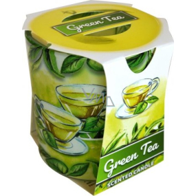 Admit Verona Green Tea - Green tea scented candle in glass 90 g