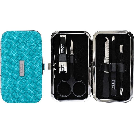 Gabriella Salvete Tools Manicure Kit Blue 5-piece manicure set turquoise