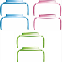 Mam Hold My Bottle anti-slip bottle lugs 0+ months 2 pieces, different colors