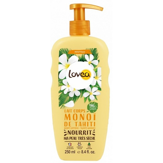 Lovea BIO Monoi nourishing body lotion for dry skin 250 ml