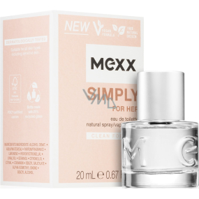 Mexx Simply for Her Eau de Toilette for women 20 ml