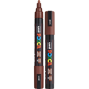 Posca Universal acrylic marker 1,8 - 2,5 mm Cocoa PC-5M
