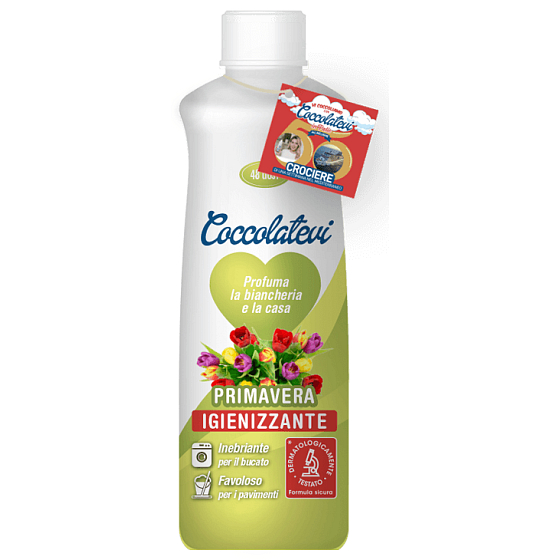 Coccolatevi Primavera concentrated washing machine perfume with disinfectant additive 48 doses 300 ml