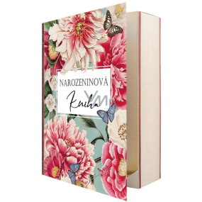 Bohemia Gifts Birthday book shower gel 250 ml + bath oil 250 ml, book cosmetic set for women