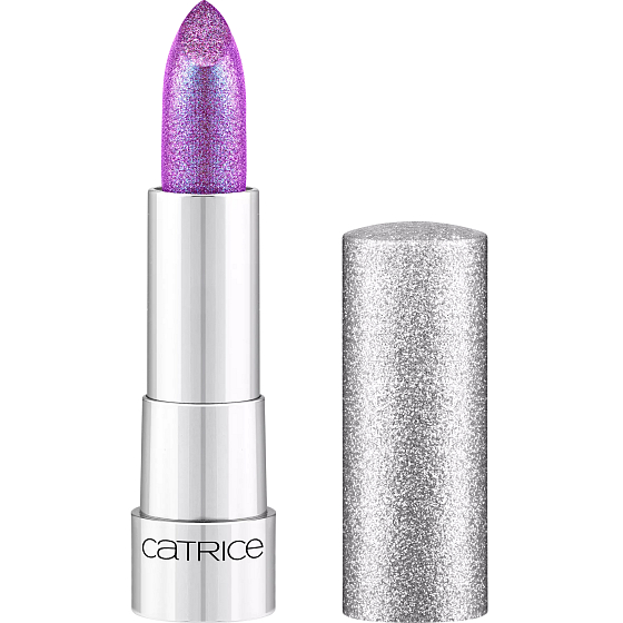 Catrice Pearl Glaze Crystal lipstick with shimmer particles C02 Kiss O'Clock 3,5 g