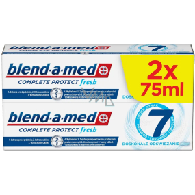 Blend-a-med Complete 7 Protect Extra Fresh toothpaste 2 x 75 ml