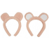 Bear ears headband plush 1 piece