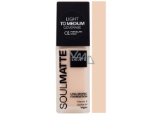 Gabriella Salvete Soulmatte make-up 01 Cold Porcelain 30 ml