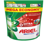 Ariel All in 1 Pods+ Extra Clean gelové kapsle na praní univerzální 50 kusů