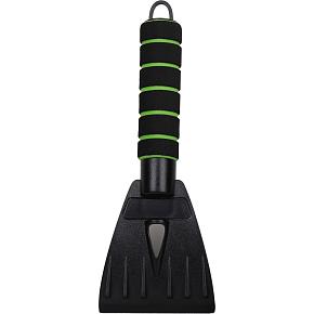 Aspen ice scraper with foam handle