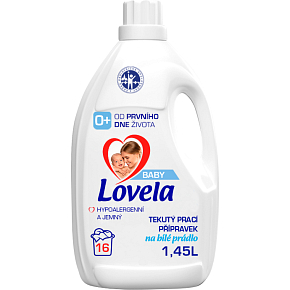 Lovela Baby White Laundry Washing Gel, 16 Washes, 1.45 L