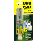 Uhu Plus Endfest 300 Two-component clear high-strength epoxy adhesive has a high heat resistance of 25 g