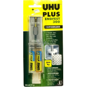 Uhu Plus Endfest 300 Two-component clear high-strength epoxy adhesive with high heat resistance 25 g