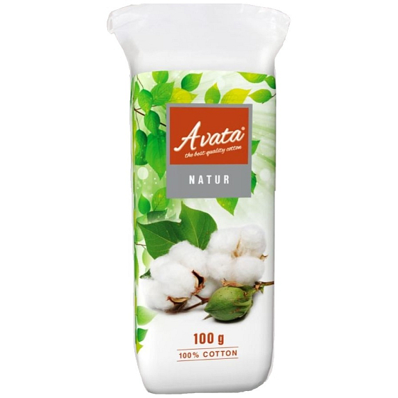 A Vata Natur cotton folded cotton wool 100 g
