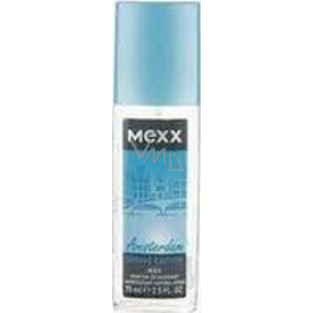 Mexx Amsterdam Man perfumed deodorant glass for men 75 ml