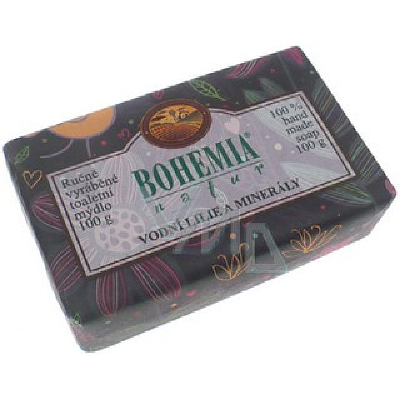 Bohemia Gifts Water Lilies and Minerals Toilet Soap 100 g