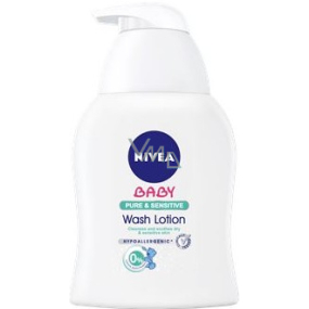 Nivea Baby Pure & Sensitive 250 ml washing gel for face, body and hair