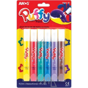 Amos Puffy Inflatable paints 6 x 10.5 ml