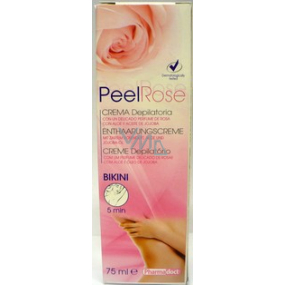 Peel Rose gentle depilatory cream for bikini 75 ml