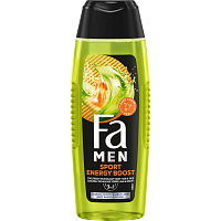 Fa Men Sport Energy Boost Shower Gel & Shampoo, 250 ml