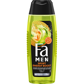 Fa Men Sport Energy Boost shower gel & shampoo, 250 ml Fa Men Sport Energy Boost shower gel & shampoo, 250 ml
