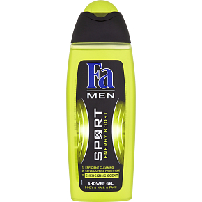 Fa Men Sport Energy Boost shower gel & shampoo, 250 ml