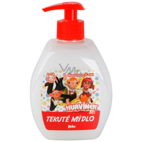 Mika Hurvínek liquid soap for children 500 ml dispenser
