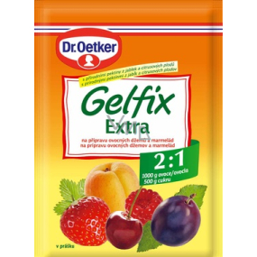 Dr. Oetker Gelfix Extra mixture for the preparation of fruit jams and marmalades 2: 1 25 g