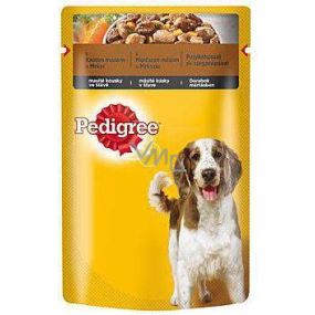 Pedigree Adult with turkey meat and carrot in juice 100 g pocket