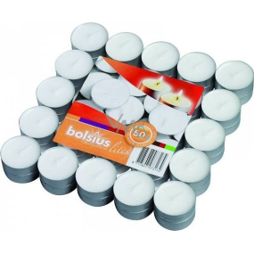 Bolsius Tealight Candles in Tin 50 Pieces