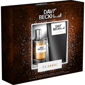 David Beckham Classic eau de toilette for men 40 ml + shower gel 200 ml, gift set