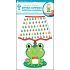 Self-adhesive wall lamp LED glowing frog 27 cm