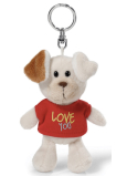 Nici Love You Dog in a 10 cm keychain t-shirt