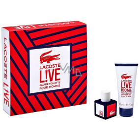 Lacoste Live pour Homme eau de toilette 40 ml + shower gel 100 ml, gift set