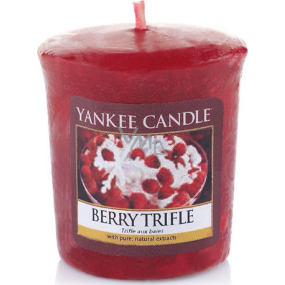 Yankee Candle Berry Trifle - Fruit dessert with vanilla cream votive candle 49 g