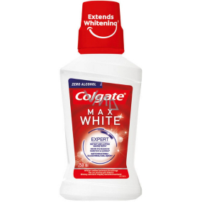 Colgate Max White Expert whitening mouthwash without alcohol 250 ml