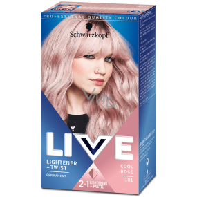 Schwarzkopf Live Lightener & Twist Hair Color 101 Cool Rose 50 ml