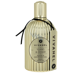 Vivian Gray Vivanel Prestige Ylang and Cedar luxury bath foam and shower gel 500 ml