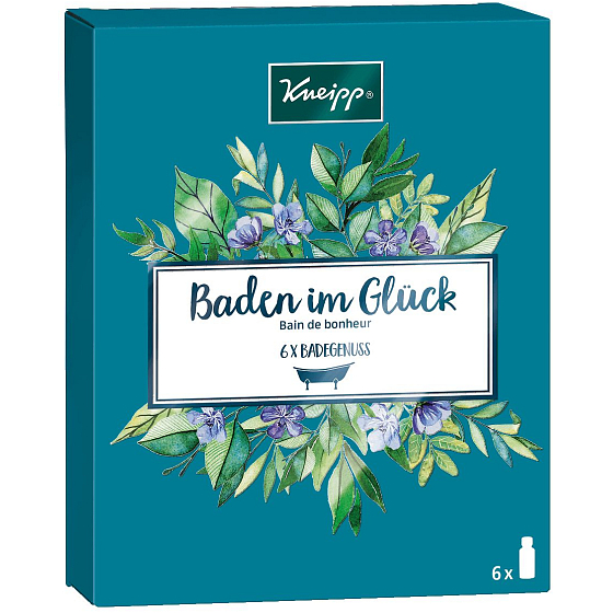 Kneipp Baden im Gluck Bath Oils Perfect Relaxation 20 ml + Deep Relaxation 20 ml + Almond Blossoms 20 ml + Beauty Secret 20 ml + Anti-Stress 20 ml + Good Old Times 20 ml, cosmetic set