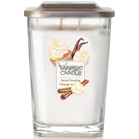 Yankee Candle Sweet Frosting Elevation large glass 2 wicks 552 g