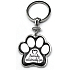 Nekupto Pets key ring in the shape of a paw Bernac 40 x 85 x 3 mm