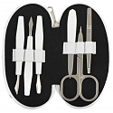 Dup Manicure Elenka black and white nylon 6-piece pattern 230404-031