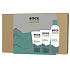 RockFace Extra Hydrating shaving gel for men 200 ml + Energizing face cleansing gel 150 ml + Sensitive Moisturiser cream for sensitive men's skin 100 ml, cosmetic set