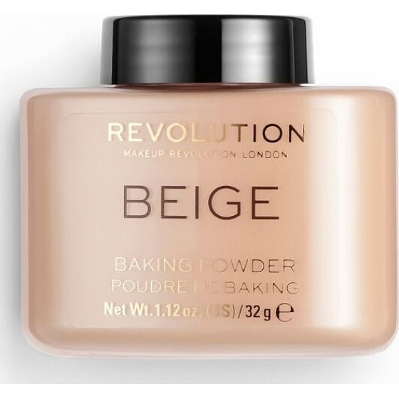 Makeup Revolution Loose Baking Powder Beige Loose Powder 32 g
