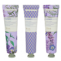 Heathcote & Ivory Flower Blooms Lavender Garden Nourishing Hand & Nail Cream 3 x 30 ml, cosmetic set